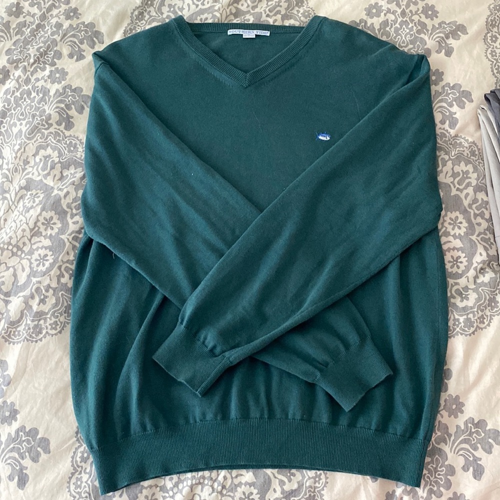 Southern Tide V-Neck Sweater